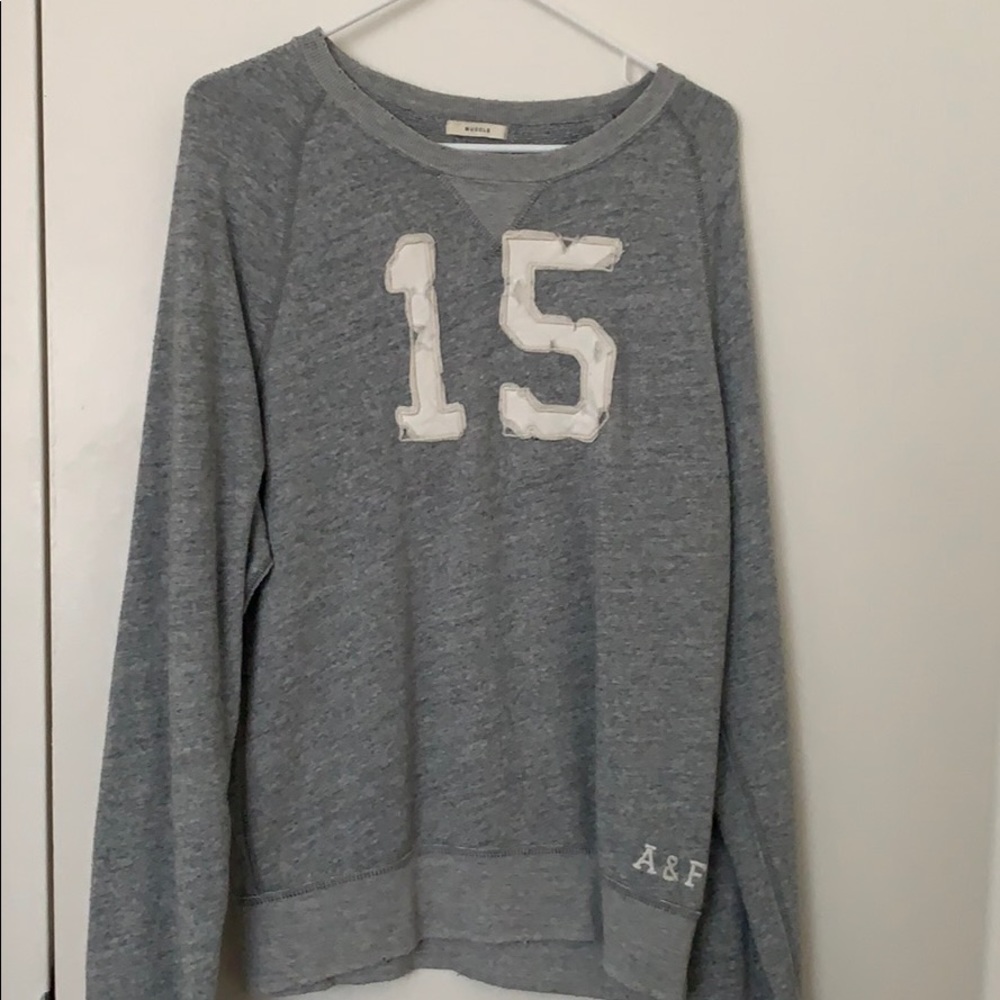 COPY - Gray Abercrombie sweater